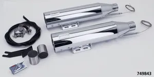 MCJ MCJ ADJUSTABLE MUFFLERS FOR MILWAUKEE EIGHT SOFTAIL