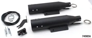 MCJ MCJ ADJUSTABLE MUFFLERS FOR MILWAUKEE EIGHT SOFTAIL