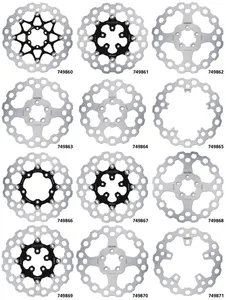 Galfer Performance Brakes GALFER "CUBIQ" DISC BRAKE ROTORS