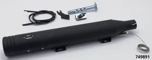 MCJ MCJ ADJUSTABLE MUFFLERS FOR MILWAUKEE EIGHT SOFTAIL