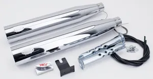 MCJ MCJ ADJUSTABLE EXHAUSTS FOR TWIN CAM SOFTAIL