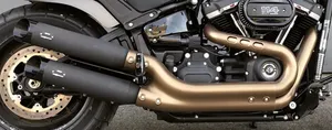 MCJ MCJ ADJUSTABLE MUFFLERS FOR MILWAUKEE EIGHT SOFTAIL