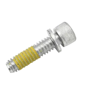 S&S Shifter SHC Screw w/Washer, 1/4-20x1", Zinc, 4 Pack