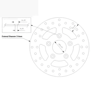 Kustom Tech KUSTOM TECH STAINLESS CUSTOM FRONT BRAKE DISCS