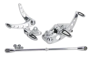 Kustom Tech BILLET FORWARD CONTROLS FOR SOFTAIL