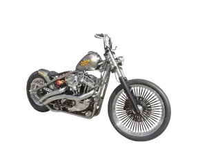 Kraft Tech Inc KRAFT/TECH HARDTAIL FRAME FOR EVOLUTION SPORTSTER