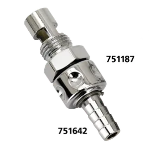 Kustom Tech CARBURETOR MOUNTED FUEL VALVE FOR S&S CARBURETORS