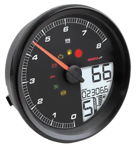 Koso KOSO HD-05 FAT BOB STYLE GAUGE FOR SOFTAIL AND ROAD KING