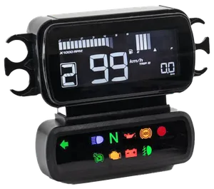Koso KOSO D2 RISER MOUNTED MULTIFUNCTION METER