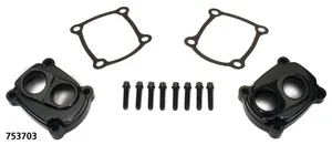 Jims JIMS LOW PROFILE TAPPET COVERS FOR MILWAUKEE EIGHT