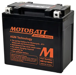Motobatt MOTOBATT AGM QUADFLEX BATTERIES