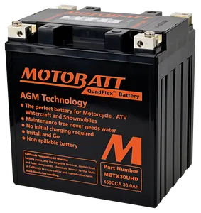Motobatt MOTOBATT AGM QUADFLEX BATTERIES