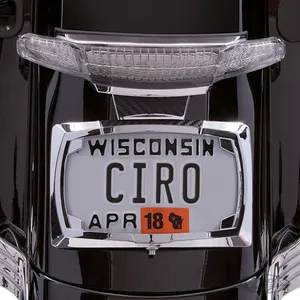 Ciro 3D CIRO LATITUDE TAIL LIGHT & LICENSE PLATE HOLDER FOR TOURING