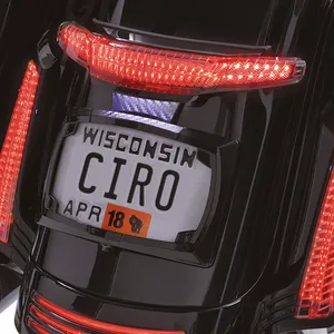 Ciro 3D CIRO LATITUDE TAIL LIGHT & LICENSE PLATE HOLDER FOR TOURING