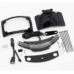 Ciro 3D CIRO LATITUDE TAIL LIGHT & LICENSE PLATE HOLDER FOR TOURING