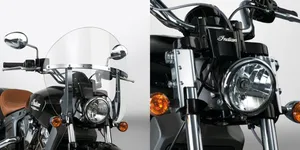 National Cycle NATIONAL CYCLE SWITCHBLADE CHOPPED QUICK-RELEASE WINDSHIELDS