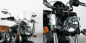 National Cycle NATIONAL CYCLE SWITCHBLADE SHORTY QUICK-RELEASE WINDSHIELDS