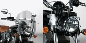 National Cycle NATIONAL CYCLE SWITCHBLADE SHORTY QUICK-RELEASE WINDSHIELDS