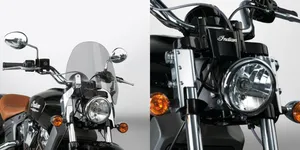 National Cycle NATIONAL CYCLE SWITCHBLADE DEFLECTOR QUICK-RELEASE WINDSHIELDS