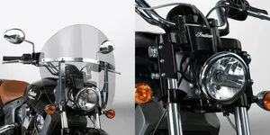 National Cycle NATIONAL CYCLE SWITCHBLADE CHOPPED QUICK-RELEASE WINDSHIELDS