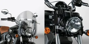 National Cycle NATIONAL CYCLE SWITCHBLADE SHORTY QUICK-RELEASE WINDSHIELDS