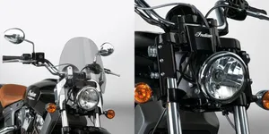 National Cycle NATIONAL CYCLE SWITCHBLADE DEFLECTOR QUICK-RELEASE WINDSHIELDS