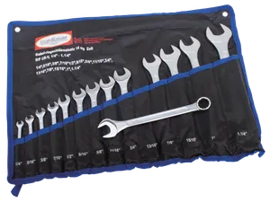 Zodiac (Genuine Zodiac Products) 14-PIECE INCH SIZE COMBINATION WRENCH SET