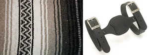 Texas Leather MEXICAN BLANKETS
