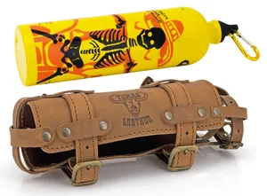 Texas Leather ZODIAC "BIDÓN DE CHUCHAQUI" HANGOVER DRINK BOTTLE