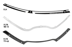 Performance Machine PERFORMANCE MACHINE WINDSHIELD TRIMS