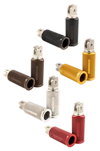 P16 - Powerplant Motorcycle Co. P16 POWERPLANT FOOT PEGS FOR MILWAUKEE EIGHT SOFTAIL