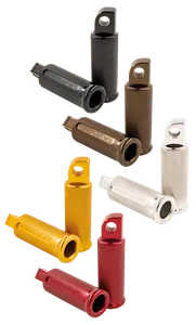 P16 - Powerplant Motorcycle Co. P16 POWERPLANT STANDARD MALE MOUNT SHORTY FOOT PEGS