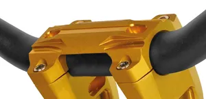 Performance Machine PM Phatbar Top Clamp Retrofit Kit, Gold Ops
