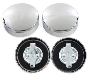 V-Twin REPLICA 1936-1972 BIG TWIN CAM-LOCK STYLE EATON STYLE GAS CAPS