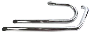V-Twin SIDE BY SIDE DRAG PIPE SET