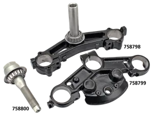 V-Twin OEM STYLE 49MM TRIPLE TREE PARTS TOURING 2014 TO PRESENT