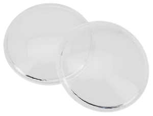 V-Twin Mfg 2Pck Early Style Spotlamp Lenses Clear