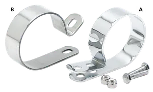 V-Twin P-STYLE MUFFLER CLAMP