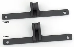 Zodiac (Genuine Zodiac Products) Burly Outlaw/Café Sport Headlight Bracket, FXFB18 Low Mount, Black