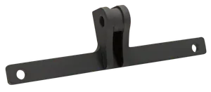 Zodiac (Made in Europe) Burly Touring Sport Headlight Bracket, FXFB18 High Mount, Black