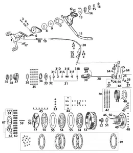 Samwel Supplies CLUTCH PARTS FOR 45CI MODELS