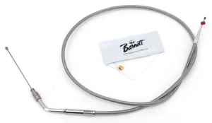 Barnett Clutches & Cables T04 - THROTTLE & IDLE CABLE 1996-2015 SOFTAIL, 1996-2017 DYNA, 1996-2001 CARBURETOR EQUIPPED TOURING & 2007 TO PRESENT SPORTSTER