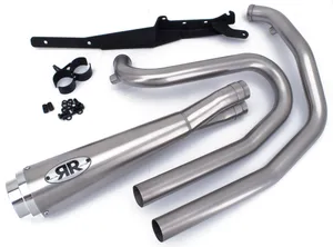 Redthunder Exhaust REDTHUNDER 2-INTO-1 EXHAUST SYSTEMS WITH ALUMINUM END CAP