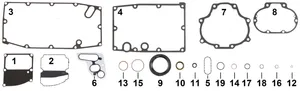 Cometic MILWAUKEE EIGHT TRANSMISSION GASKETS & SEALS