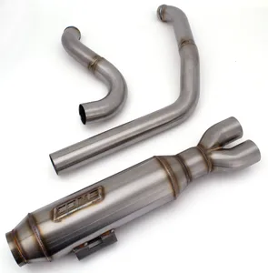 Cone Performance Exhaust CONE PERFORMANCE "JESSE" 2-INTO-1 EXHAUSTS FOR M8 SOFTAIL