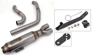 Cone Performance Exhaust CONE PERFORMANCE "JESSE" 2-INTO-1 EXHAUSTS FOR M8 SOFTAIL