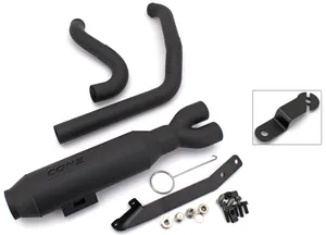 Cone Performance Exhaust CONE PERFORMANCE "JESSE" 2-INTO-1 EXHAUSTS FOR M8 SOFTAIL