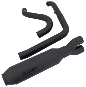 Cone Performance Exhaust CONE PERFORMANCE "JESSE" 2-INTO-1 EXHAUSTS FOR 6-SPEED DYNA