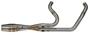 SAWICKI SPEED INTIMIDATOR 2-INTO-1 EXHAUSTS FOR MILWAUKEE EIGHT SOFTAIL