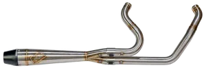 SAWICKI SPEED INTIMIDATOR 2-INTO-1 EXHAUSTS FOR MILWAUKEE EIGHT SOFTAIL